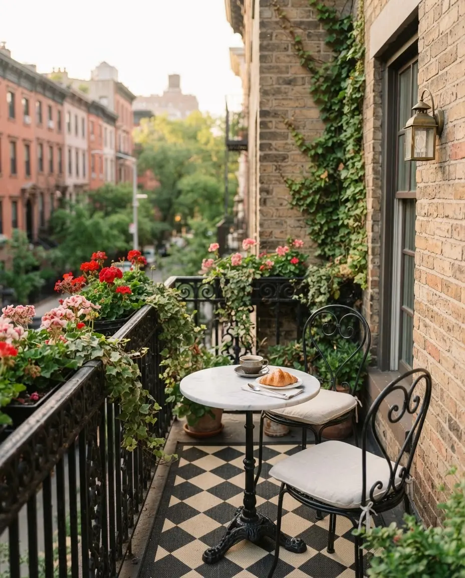 Parisian balcony design